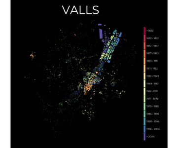 Valls Mapa